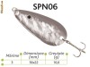 Lingurite oscilante Spn 06 Baracuda 10g Lingurite oscilante Spn 06 Baracuda 10g