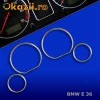 Inele bord cromate IOM pentru BMW E36