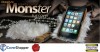 Husa Carcasa iPhone 4 4S Apple Iphone 4 / 4S Case Cover Monster Fur Cover Creamy Camel  - PRODUCT ORIGINAL