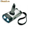 Lanterna LED Culoare - Argintiu mat, IT3603-16 Lanterna LED Culoare - Argintiu mat, IT3603-16