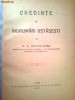 CREDINTE SI INDRUMARI OSTASESTI - C.G. COSTA-FORU (1917)