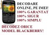 DECODARE BLACKBERRY 8520 CURVE, ONLINE, PRIN IMEI! CEL MAI MIC PRET! *FARA PLATA IN AVANS* PRET PROMOTIONAL!
