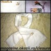 FULAR / SAL/ ESARFA UNISEX ALB IMACULAT firma PUMA FOARTE FIN, MOALE si USOR
