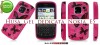 HUSA ROZ GEL - SILICON MODEL FLUTURI NOKIA E5 - TRANSPORT GRATUIT