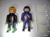 PLAYMOBIL motociclist si mecanic race moto