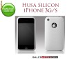 HUSA ALBA SILICON IPHONE 3G IPHONE 3GS - TRANSPORT GRATUIT