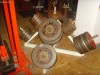 Vand discuri culturism si fitness 4Kg. Am de la 1Kg pana la 25 de Kg pentru bara olimpica 50mm