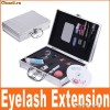 kit profesional de gene false, extensie de gene fir cu fir, pompita, solutie de indepartat gene, penseta aplicare, tasare, adeziv, forfecuta + Geanta