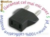 OFERTA 2 EURO COSMOTE-- Adaptor priza USA - Eu (America - Europa) pentru Ipad Ipod Kindle tableta camera telefon Nokia Samsung Lg Htc