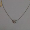 PANDATIV SI LANT DIN AUR 14 KT CU DIAMANTE SUPERBE STRALUCITOARE!