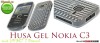 HUSA DMD TRANSPARENTA GEL - SILICON NOKIA C3 - TRANSPORT GRATUIT