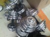 Gantere Cromate set 40 kg-20kg x 2buc Livrare Gratuita Bucuresti!!!