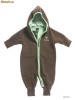 Costum Millie Fleece Maro - haine copii - marimi de la 74 cm la 80 cm