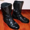 Ghete motociclist Cima Schlier, piele, negre, protectie glezna, scai pe ambele parti, marimea 39, folosite dar stare buna - PRET REDUS