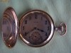 Superb Ceas de Buzunar DRUSUS Savonette Placat cu Aur - 52 mm