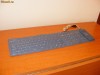 Tastatura flexibila cauciuc (albastra)