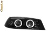 NOU set faruri angel eyes renault megane 2 2002-2005 Dectane swr07 cu DRL