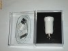 Cablu de date plus incarcator auto iphone