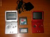 Vand consola gameboy / game boy advance sp + incarcator + 2 jocuri