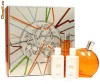 Hermes-Hermes Eau Des Merveilles SET 100ml parfum EDT + 40ml lotiune corp + 40ml gel dus + 15ml parfum pentru poseta