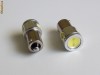 Bec led auto BA9S (T4W) 2,5W 175 lumeni alb 6000K pt. pozitie, semnalizare
