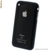 Carcasa rama fata cromata nichelata metalica mijloc miez corp sasiu capac spate baterie acumulator Apple iPhone 3gs Negru 32GB Originala Noua Sigilata
