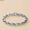 BRATARA barbateasca FOSSIL JF85549 NOU CU ETICHETA, otel inoxidabil, CUTIE CADOU ORIGINALA pret catalog 60euro calitate garantata