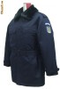 Scurta din tercot cu mesada si guler blana barbati - Jandarmi