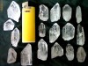 materiale hobby Orgonite Orgone: cristal quartz stanca cristale (set 17 buc.)