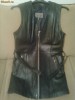 VESTA (dama)  FARA MANECI marca ,,RIVELINO ~ piele 100% naturala