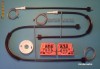 Kit reparatie macara geam actionat electric Volkswagen Caddy  Tip 2k(pt an fab.'03-'11)fata stanga