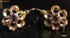 cercei aur 14K rusesti cu amethyst amethist cercei aur 14K rusesti cu amethyst amethist