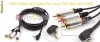 Cablu AV PSP 2000 2001 2002 2003 2004 3000 3001 3002 3003 3004 TV Audio Video PlayStation Play Station Televizor LCD Mufa