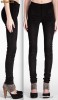 SUPER PRET!!! Pantaloni colanti PIELE NATURALA intoarsa ARDEN B. skinny gen colanti fara buzunare+curea atasata xs