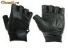 Manusi fara degete NOI din piele naturala 100% si originale Lonsdale de sala fitness culturism breakdance bicicleta sau moto marimea S M