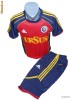 COMPLEU TRENING ADIDAS NATIONALA ROMANIEI PANTALONI TREI-SFERTURI + TRICOU