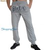 Pantaloni de trening barbati din bumbac Bikkembergs gri, cu tur putin lasat