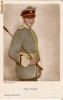 CARTE POSTALA COLOR VECHE ACTORI INTERNATIONALI,TINUTA MILITARA,OFITER