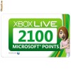 Xbox Live 2100 Microsoft Points Card - Live UK
