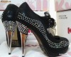 Pantofi cu platforma si toc metalic, super eleganti si sexy nr 36, noi in cutie