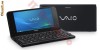 Laptop Sony Vaio 8 VPC-P11S1E/D cu procesor AtomTM Z540 1.86GHz, 2GB, 64GB SSD, 3G SIM, GPS, Microsoft Windows 7 Home Premium, Negru