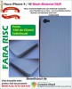 Husa iPhone 4 / 4S Mesh Alba Case material dur Calitate excelenta