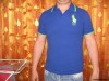 TRICOU POLO BY RALPH LAURENT/BARBATESC/ SLIM FIT ALBASTRU/ MARIMEA S/POZE REALE