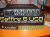 PLACA DE SUNET FOCUSSRITE SAFFIRE 6 USB.NOUA IN CUTIE,NEFOLOSITA,CU GARANTIE SI CD,PENTRU DJ SAU INREGISTRARI,SI PENTU MUZICANTI
