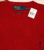 Pulover RALPH LAUREN, rosu, masura XXL, 100% bumbac