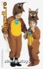 Costum carnaval serbare copii- Catelus Puppy UNISEX include: salopeta si caciulita cu masca. 104 cm ST3611Cw