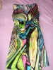 Rochie superba,colorata,mar s/m
