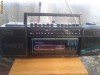 PHILIPS Boombox Dual Deck Stereo Radio Cassette Recorder