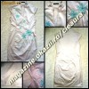 ROCHIE MULATA BEJ FASHION GULER tip TUNICA MODEL CHINEZESC  firma JANE NORMAN pentru ZI SEARA COCKTAIL CLUB OFFICE