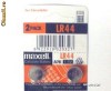 Baterie Maxell LR44 A76 AG13 L1154 G13 V13GA 1.5V MAXCELL